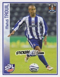 Figurina Mehdi Taouil - Scottish Premier League 2008-2009 - Panini