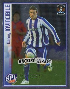 Sticker Danny Invincibile - Scottish Premier League 2008-2009 n. 365 - Panini