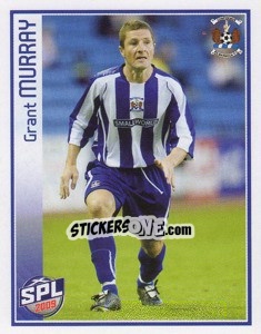Cromo Grant Murray - Scottish Premier League 2008-2009 - Panini