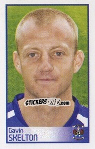 Cromo Gavin Skelton - Scottish Premier League 2008-2009 - Panini