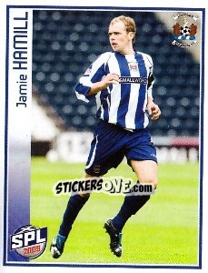 Sticker Jamie Hamill - Scottish Premier League 2008-2009 - Panini