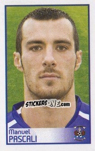 Sticker Manuel Pascali - Scottish Premier League 2008-2009 n. 376 - Panini