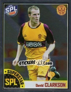 Figurina David Clarkson - Scottish Premier League 2008-2009 - Panini