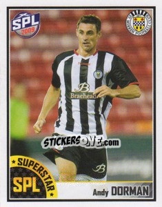 Sticker Andy Dorman - Scottish Premier League 2008-2009 - Panini