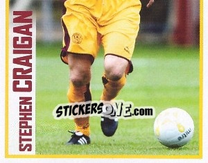 Sticker Stephen Craigan - Part 2 - Scottish Premier League 2008-2009 - Panini
