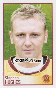 Cromo Stephen Hughes - Scottish Premier League 2008-2009 - Panini
