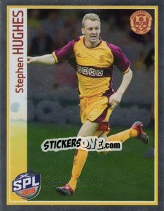 Sticker Stephen Hughes - Scottish Premier League 2008-2009 n. 408 - Panini