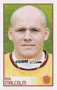 Sticker Bob Malcolm - Scottish Premier League 2008-2009 - Panini