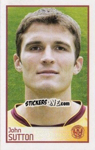 Sticker John Sutton - Scottish Premier League 2008-2009 - Panini