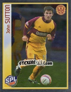 Figurina John Sutton - Scottish Premier League 2008-2009 - Panini