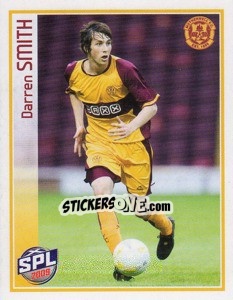 Cromo Darren Smith - Scottish Premier League 2008-2009 - Panini