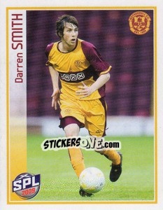 Sticker Darren Smith - Scottish Premier League 2008-2009 n. 418 - Panini