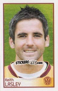 Sticker Keith Lasley - Scottish Premier League 2008-2009 n. 419 - Panini