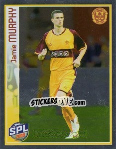 Cromo Jamie Murphy - Scottish Premier League 2008-2009 - Panini