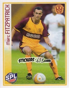 Sticker Marc Fitzpatrick - Scottish Premier League 2008-2009 n. 424 - Panini