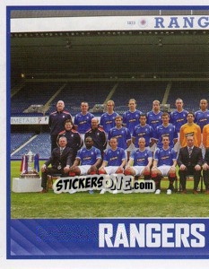 Sticker Rangers Squad - Part 1 - Scottish Premier League 2008-2009 n. 433 - Panini