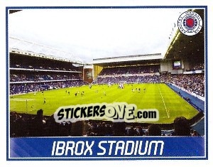Cromo Rangers Stadium - Scottish Premier League 2008-2009 - Panini