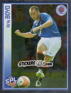 Cromo Kris Boyd - Scottish Premier League 2008-2009 - Panini