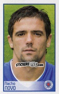Sticker Nacho Novo - Scottish Premier League 2008-2009 n. 450 - Panini