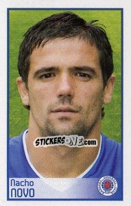 Cromo Nacho Novo - Scottish Premier League 2008-2009 - Panini