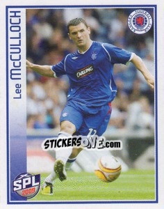 Cromo Lee McCulloch - Scottish Premier League 2008-2009 - Panini