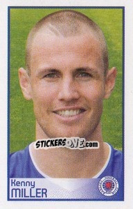 Sticker Kenny Miller - Scottish Premier League 2008-2009 - Panini