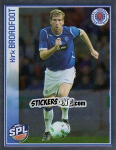 Sticker Kirk Broadfoot - Scottish Premier League 2008-2009 - Panini