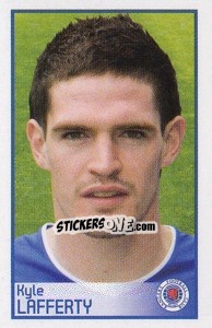 Figurina Kyle Lafferty - Scottish Premier League 2008-2009 - Panini