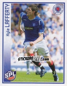 Figurina Kyle Lafferty - Scottish Premier League 2008-2009 - Panini