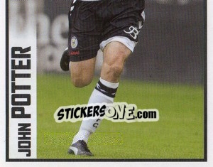 Sticker John Potter - Part 2 - Scottish Premier League 2008-2009 - Panini