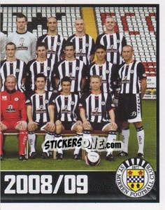 Figurina ST Mirren Squad - Part 2 - Scottish Premier League 2008-2009 n. 473 - Panini