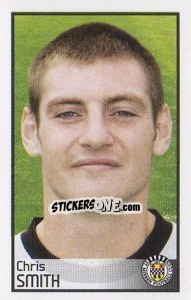 Sticker Chris Smith - Scottish Premier League 2008-2009 n. 475 - Panini