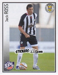 Figurina Jack Ross - Scottish Premier League 2008-2009 - Panini