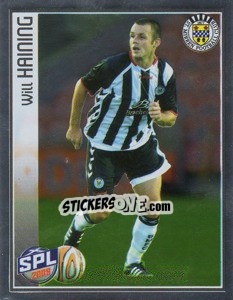 Sticker Will Haining - Scottish Premier League 2008-2009 n. 484 - Panini