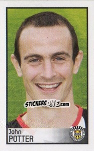 Sticker John Potter - Scottish Premier League 2008-2009 n. 485 - Panini
