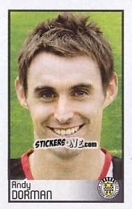 Sticker Andy Dorman - Scottish Premier League 2008-2009 n. 487 - Panini