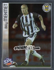 Sticker Billy Mehmet - Scottish Premier League 2008-2009 - Panini