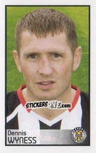 Sticker Dennis Wyness - Scottish Premier League 2008-2009 n. 491 - Panini