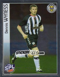 Sticker Dennis Wyness - Scottish Premier League 2008-2009 n. 492 - Panini