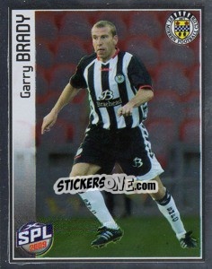Sticker Garry Brady - Scottish Premier League 2008-2009 - Panini