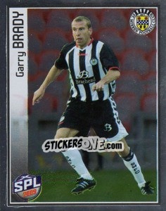 Sticker Garry Brady - Scottish Premier League 2008-2009 n. 496 - Panini