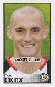 Cromo Tom Brighton - Scottish Premier League 2008-2009 - Panini