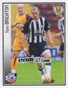 Sticker Tom Brighton - Scottish Premier League 2008-2009 n. 498 - Panini