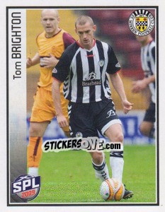 Figurina Tom Brighton - Scottish Premier League 2008-2009 - Panini