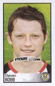 Cromo Steven Robb - Scottish Premier League 2008-2009 - Panini