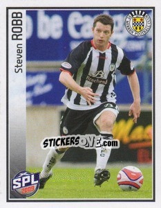 Sticker Steven Robb - Scottish Premier League 2008-2009 n. 500 - Panini