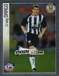 Sticker Craig Dargo - Scottish Premier League 2008-2009 n. 502 - Panini