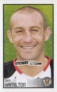 Cromo Jim Hamilton - Scottish Premier League 2008-2009 - Panini