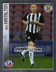 Sticker Jim Hamilton - Scottish Premier League 2008-2009 n. 504 - Panini