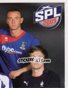 Sticker SPL Captains - Part 5 - Scottish Premier League 2008-2009 n. 517 - Panini